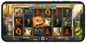 Book of Justice Athena's Glory - Slot Features