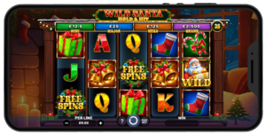 Wild Sant Hold & Hit - Slot Features